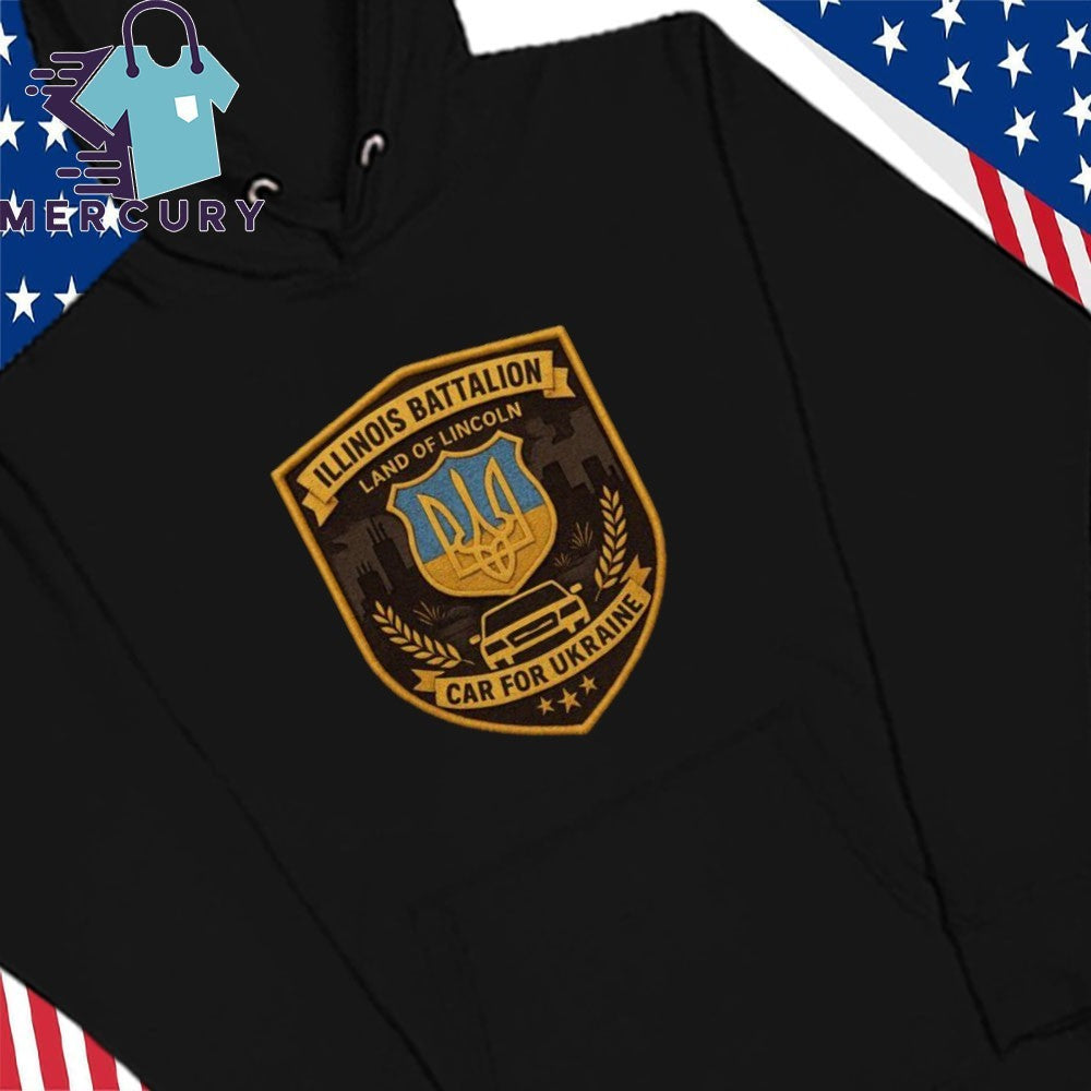 50 States For Ukraine Illinois Battalion Shirt