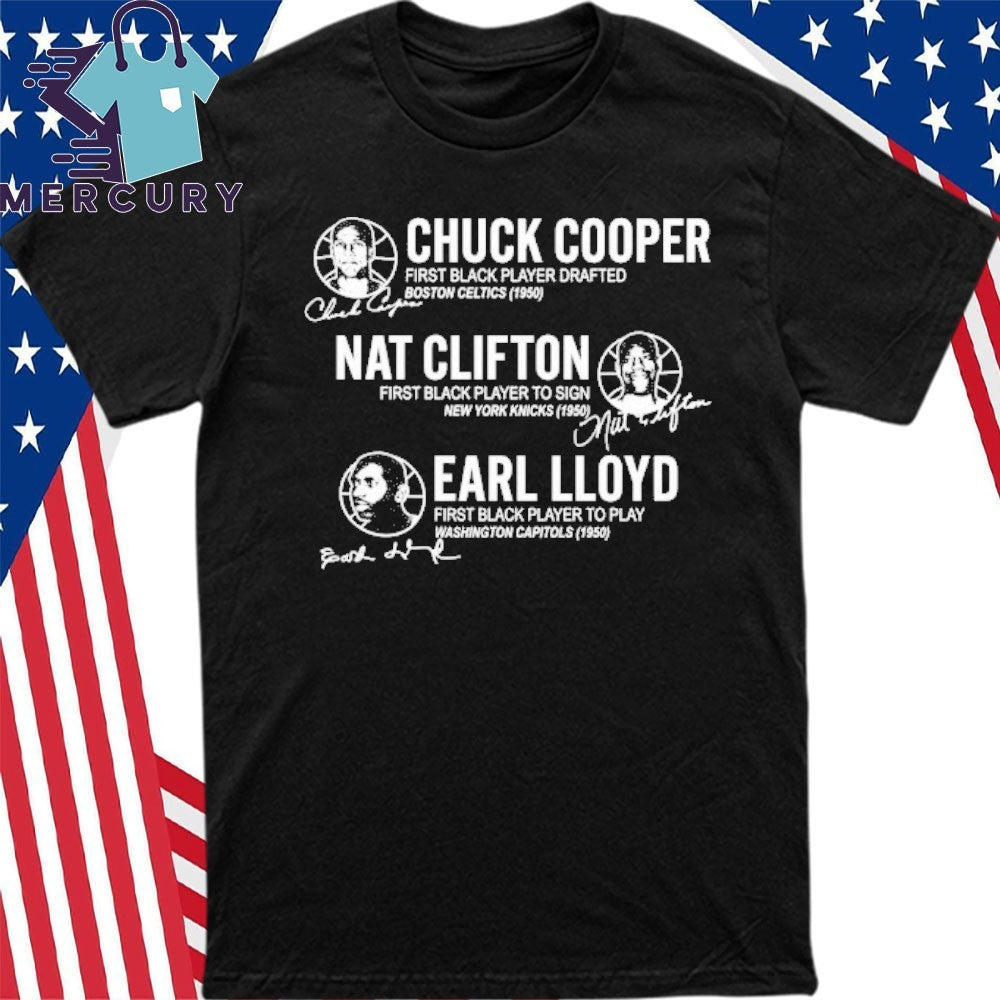 75th Anniversary Pioneers Cooper Clifton Lloyd Signature Shirt