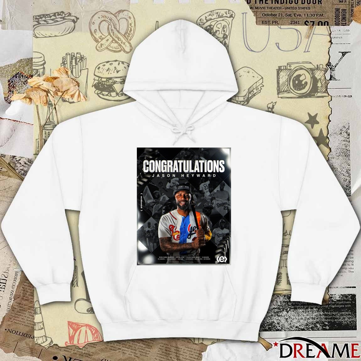 A Legendary Career Congratulations Jason Heyward 2026 Poster t-shirt