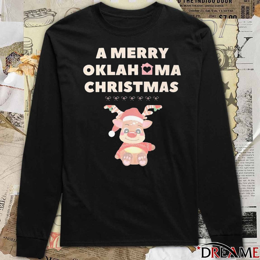 A Merry Oklahoma Christmas Oklahoma Sooners 2025 t-shirt