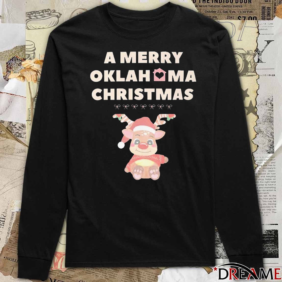 A Merry Oklahoma Christmas Oklahoma Sooners 2025 t-shirt