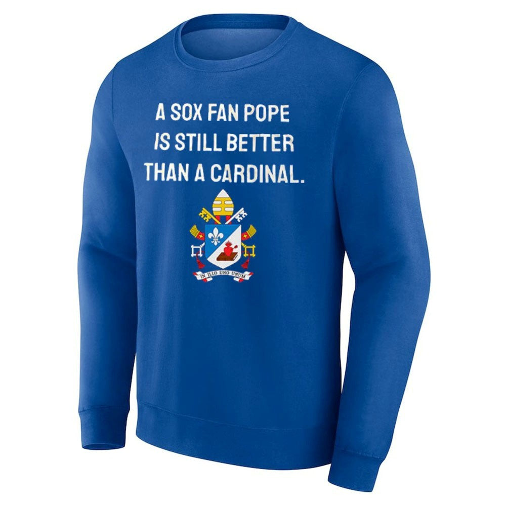 A Sox Fan Pope Is Still Better Than A Cardinal Shirt