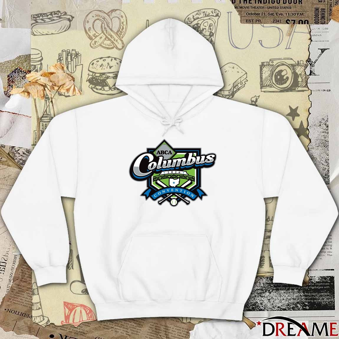 ABCA Columbus 2026 Convertion Logo t-shirt