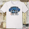 ACC Atlantic Coast Conference Football Championship 2025 Clemson Tigers Vs North Carolina Tar Heels t-shirt