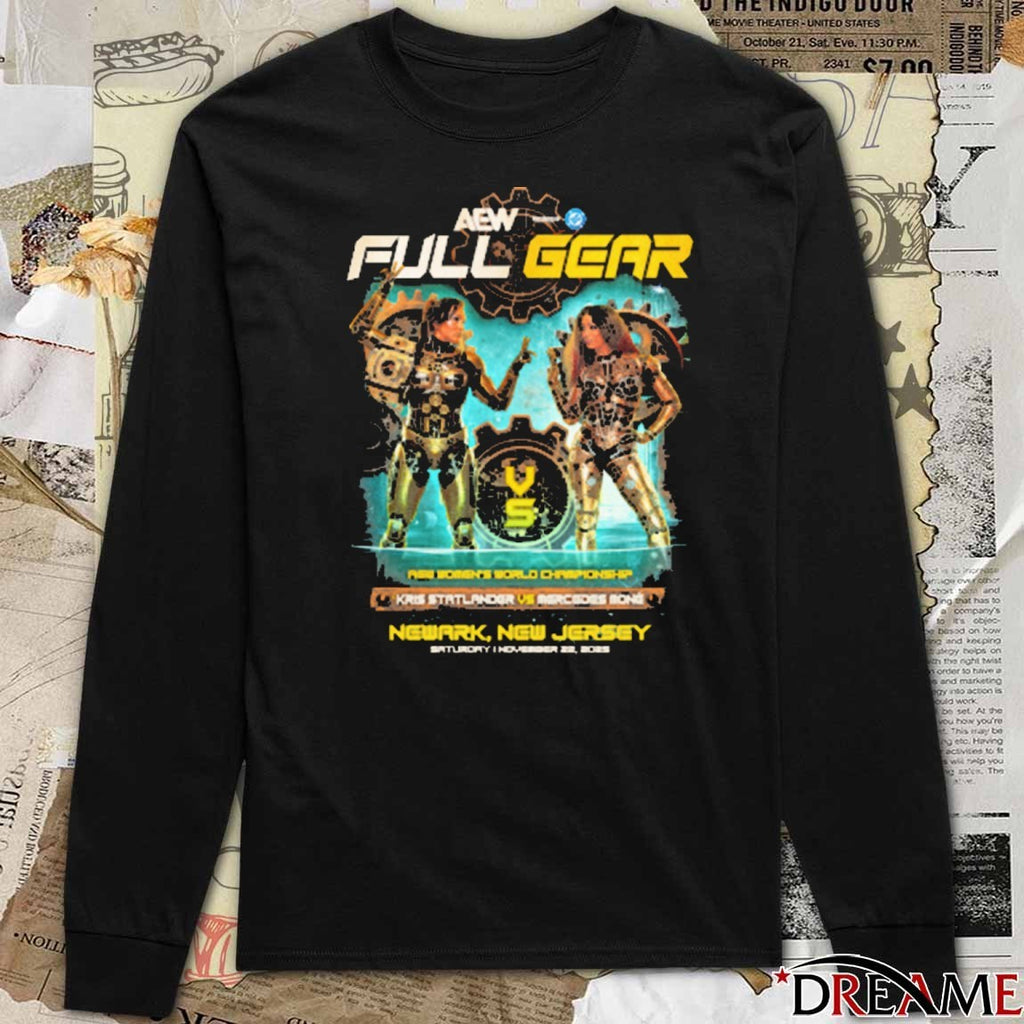 AEW Full Gear Kris Statlander vs Mercedes Moné November 22 2025 t-shirt