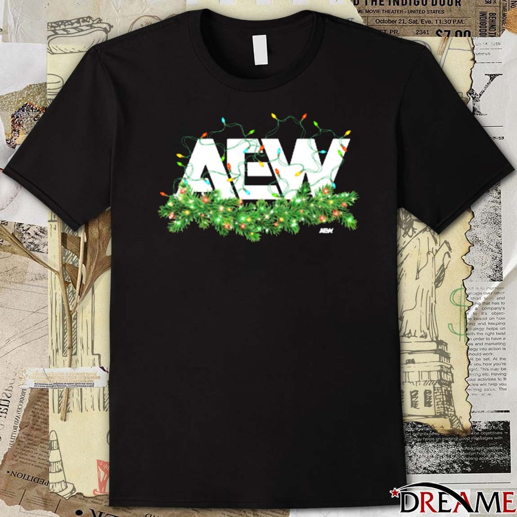 AEW It’s For the Holidays Christmas 2025 t-shirt