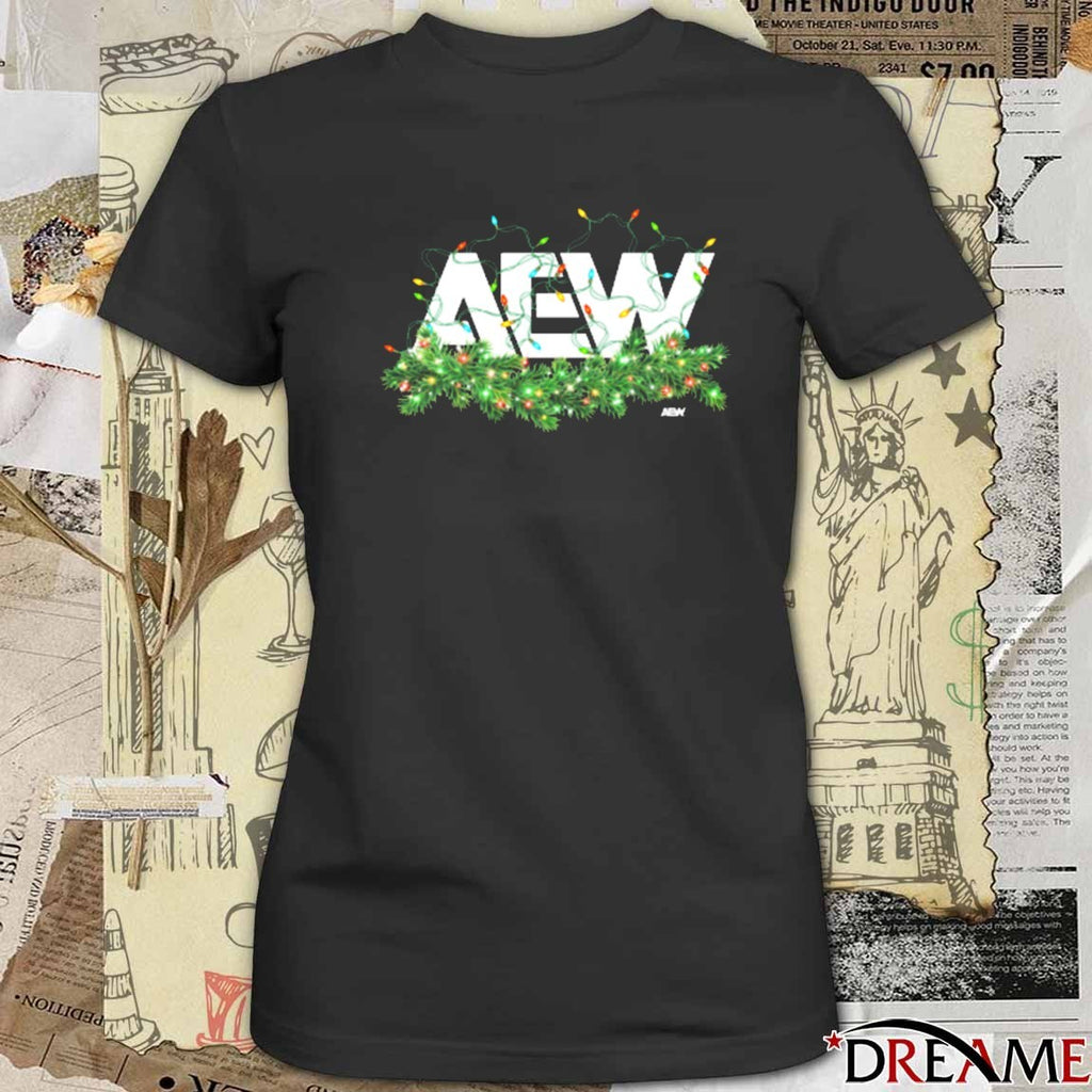 AEW It’s For the Holidays Christmas 2025 t-shirt