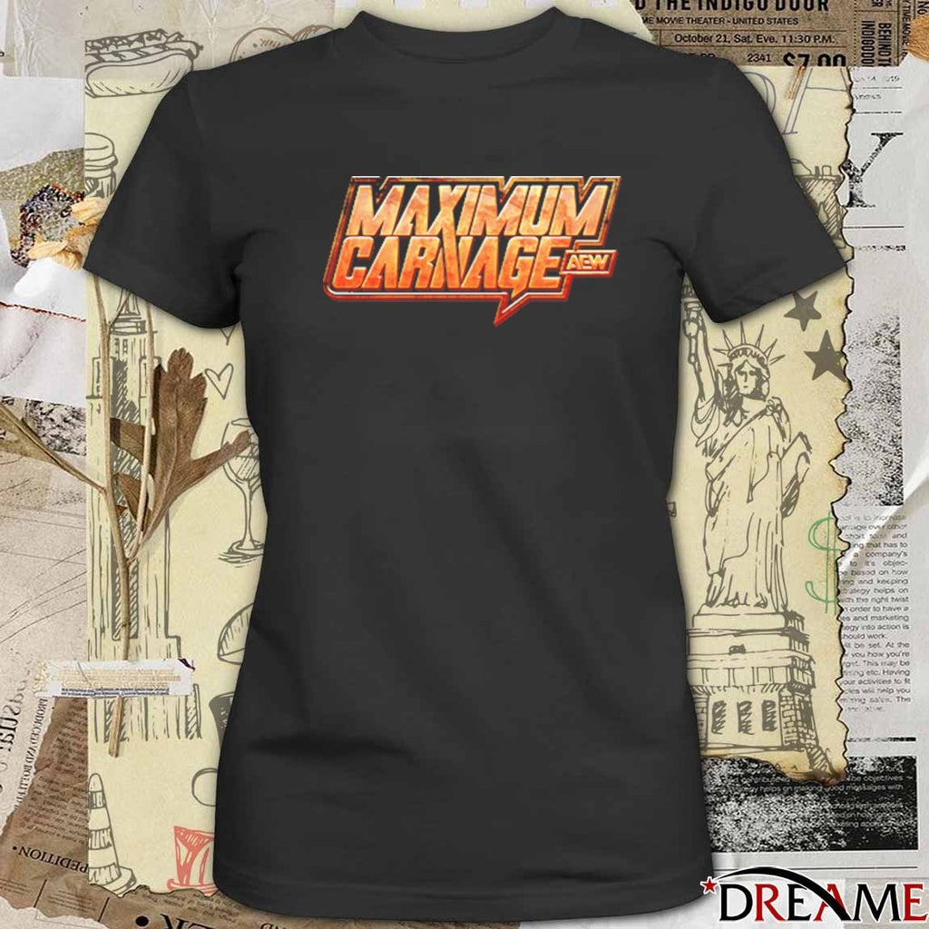 AEW Maximum Carnage 2026 Event t-shirt