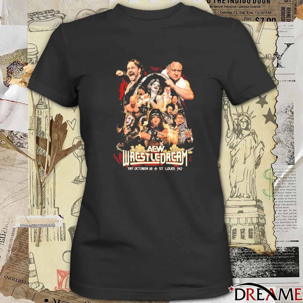 AEW WrestleDream Sat October 18 2025 St Louis MO Fanart t-shirt
