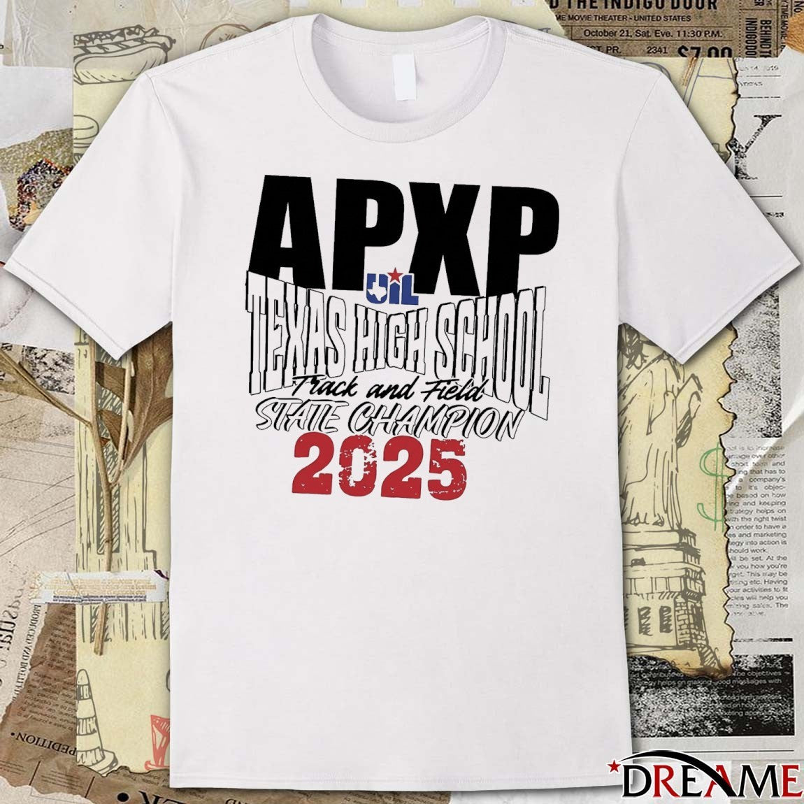 APXP Texas High School Track And Field State Champion 2025 t-shirt