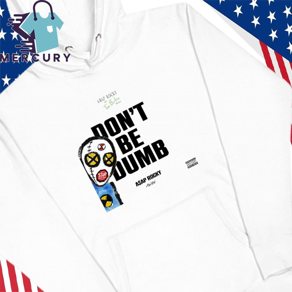 ASAP Rocky x Tim Burton Don’t Be Dumb Crash Test Dummy Shirt