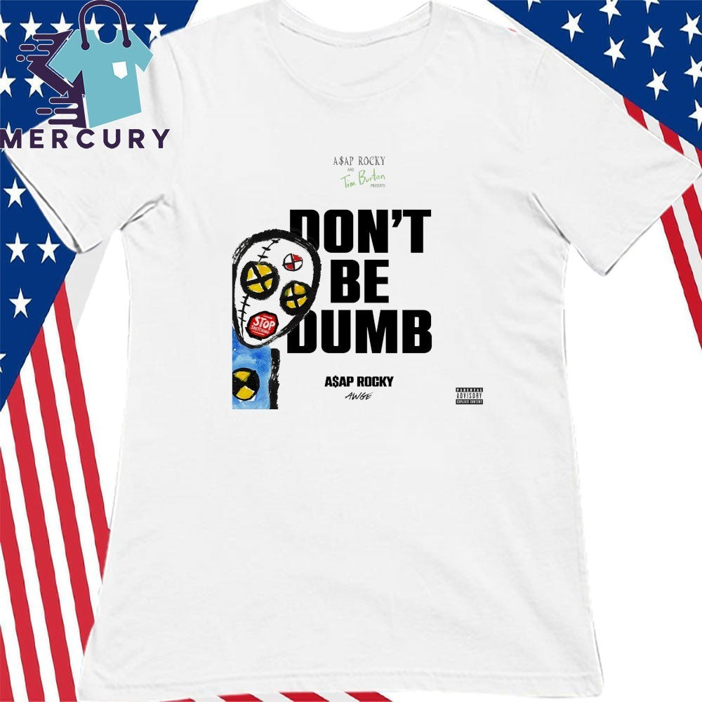 ASAP Rocky x Tim Burton Don’t Be Dumb Crash Test Dummy Shirt