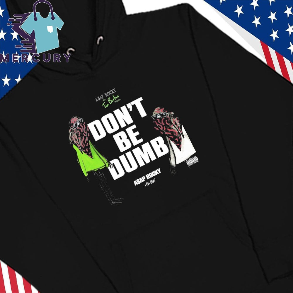 ASAP Rocky x Tim Burton Don’t Be Dumb Masked Figures Shirt