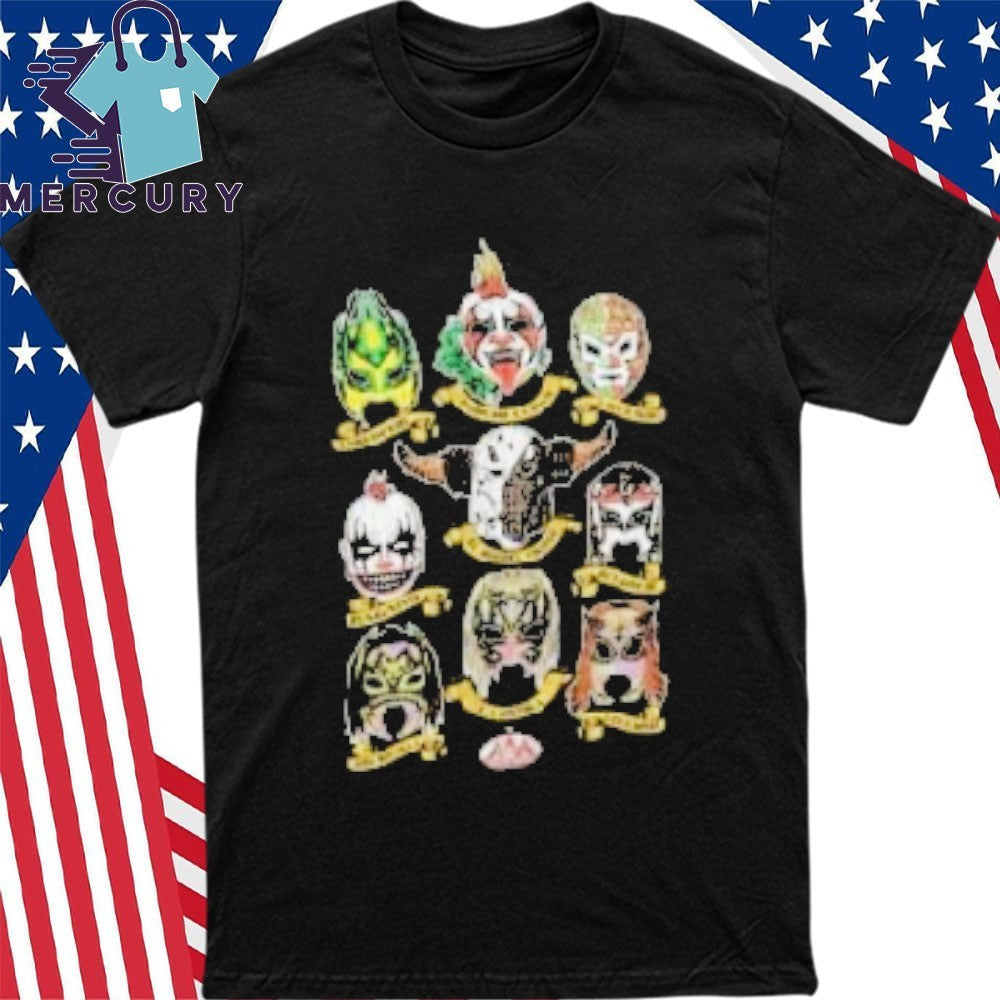 Aaa Luchadores Masks Shirt