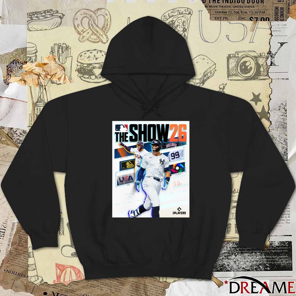 Aaron Judge New York Yankees MLB The Show 2026 Signature Poster t-shirt
