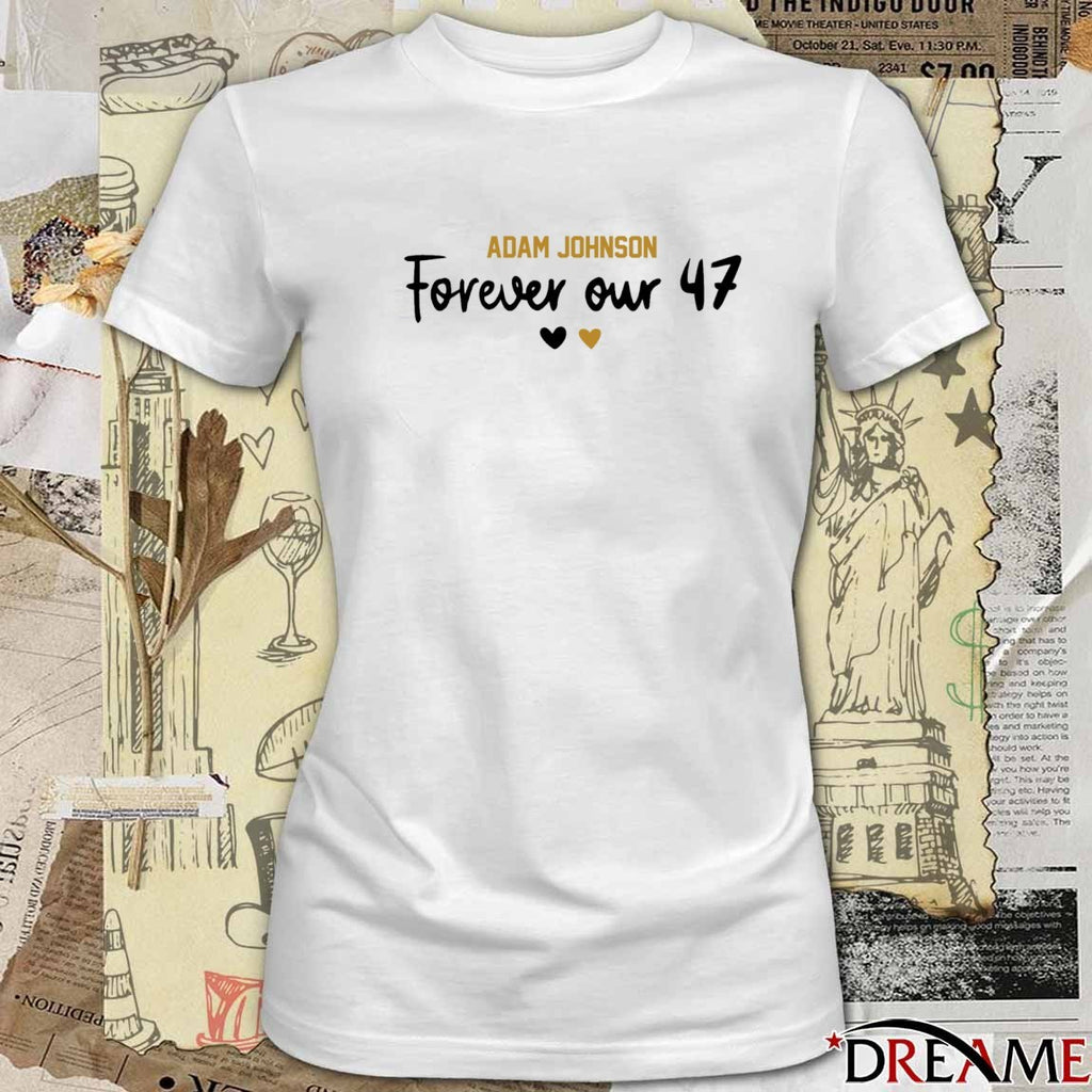 Adam Johnson Forever Our 47 The Nottingham Panthers 2025 t-shirt