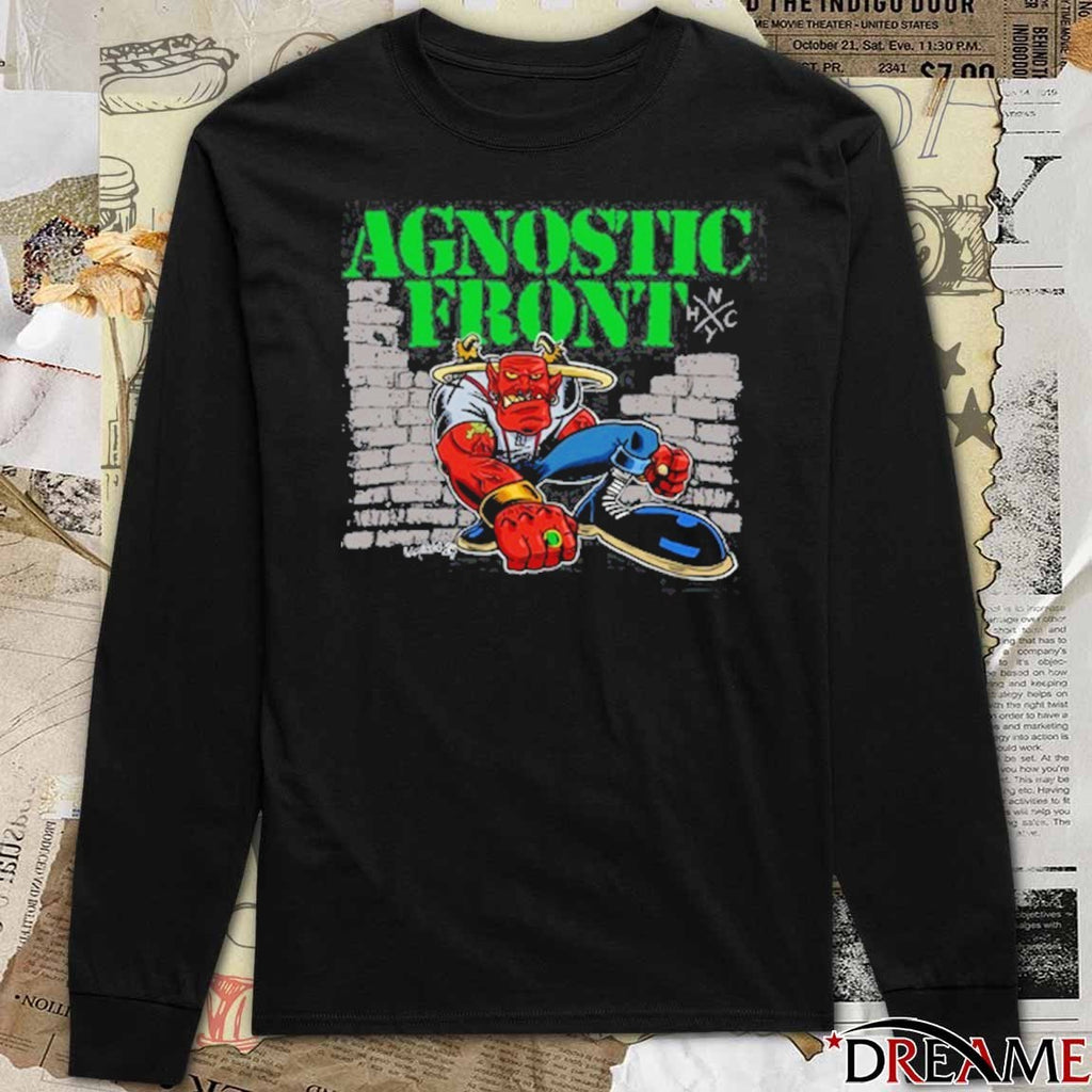 Agnostic Front Lambrou Beast Fanart 2025 t-shirt