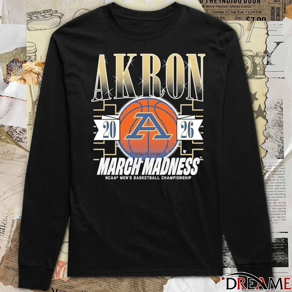 Akron Zips MBB 2026 NCAA Men’s Basketball Championship March Madness t-shirt
