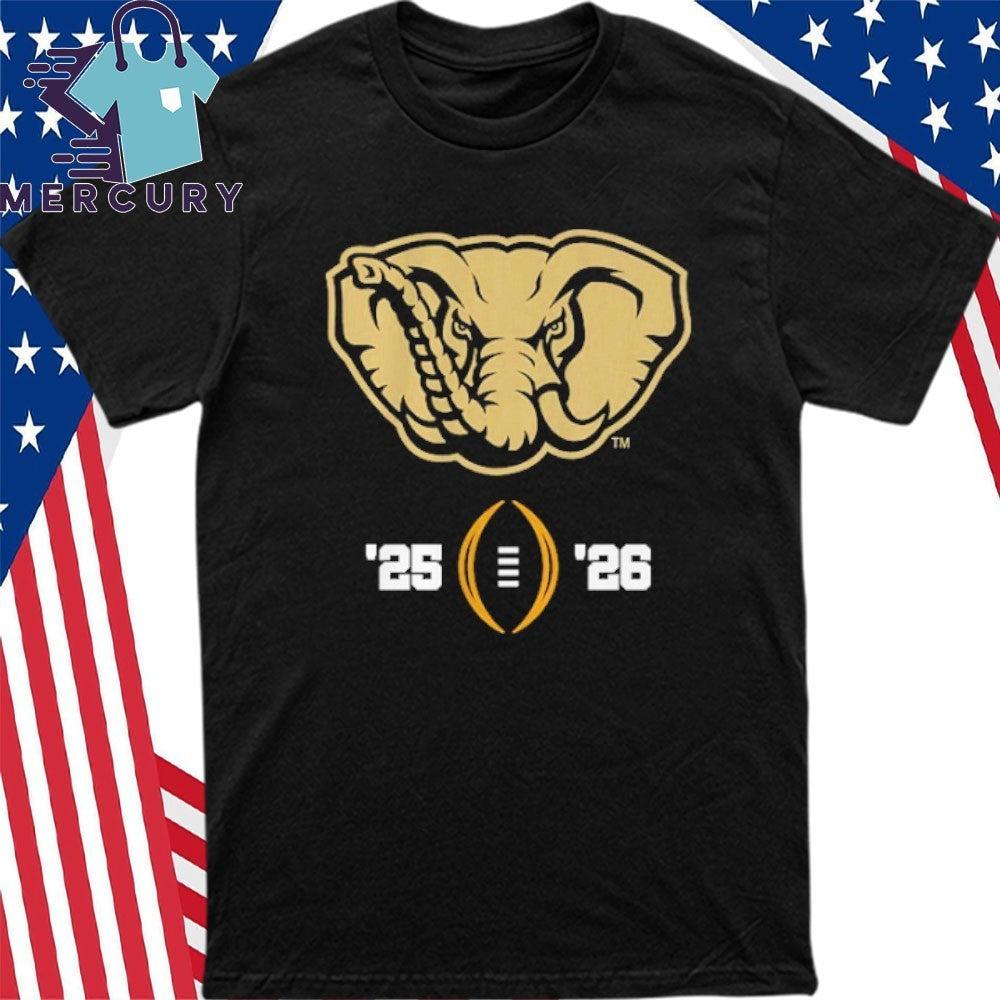 Alabama Football 2025-26 College Football Playoff Shirt