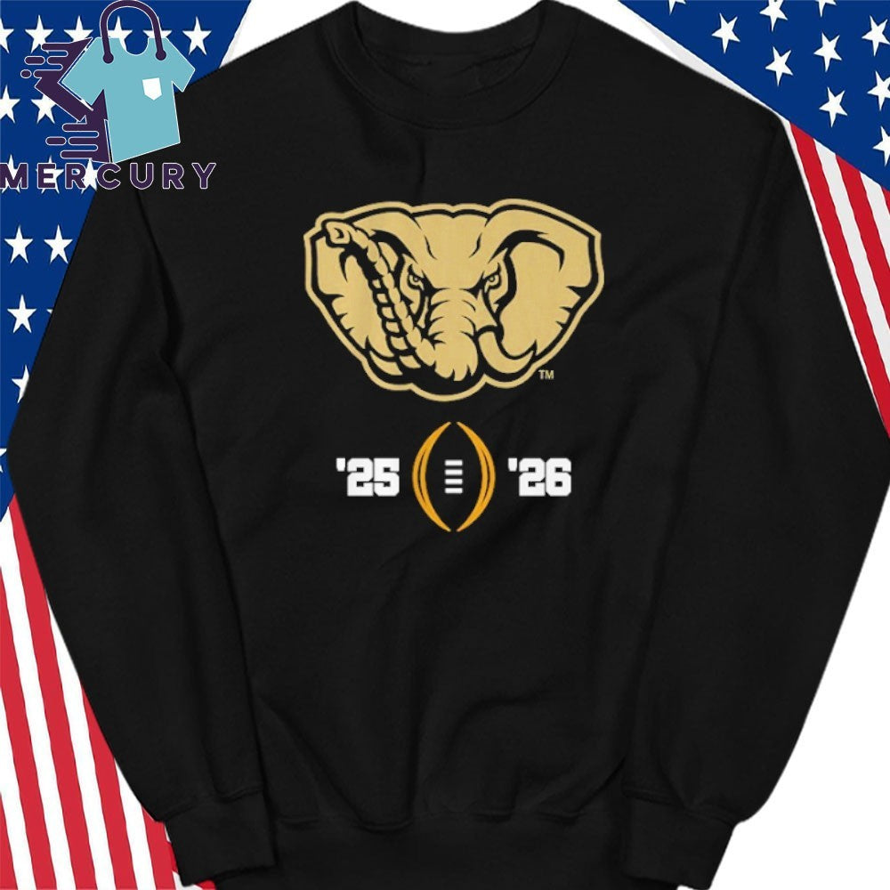 Alabama Football 2025-26 College Football Playoff Shirt