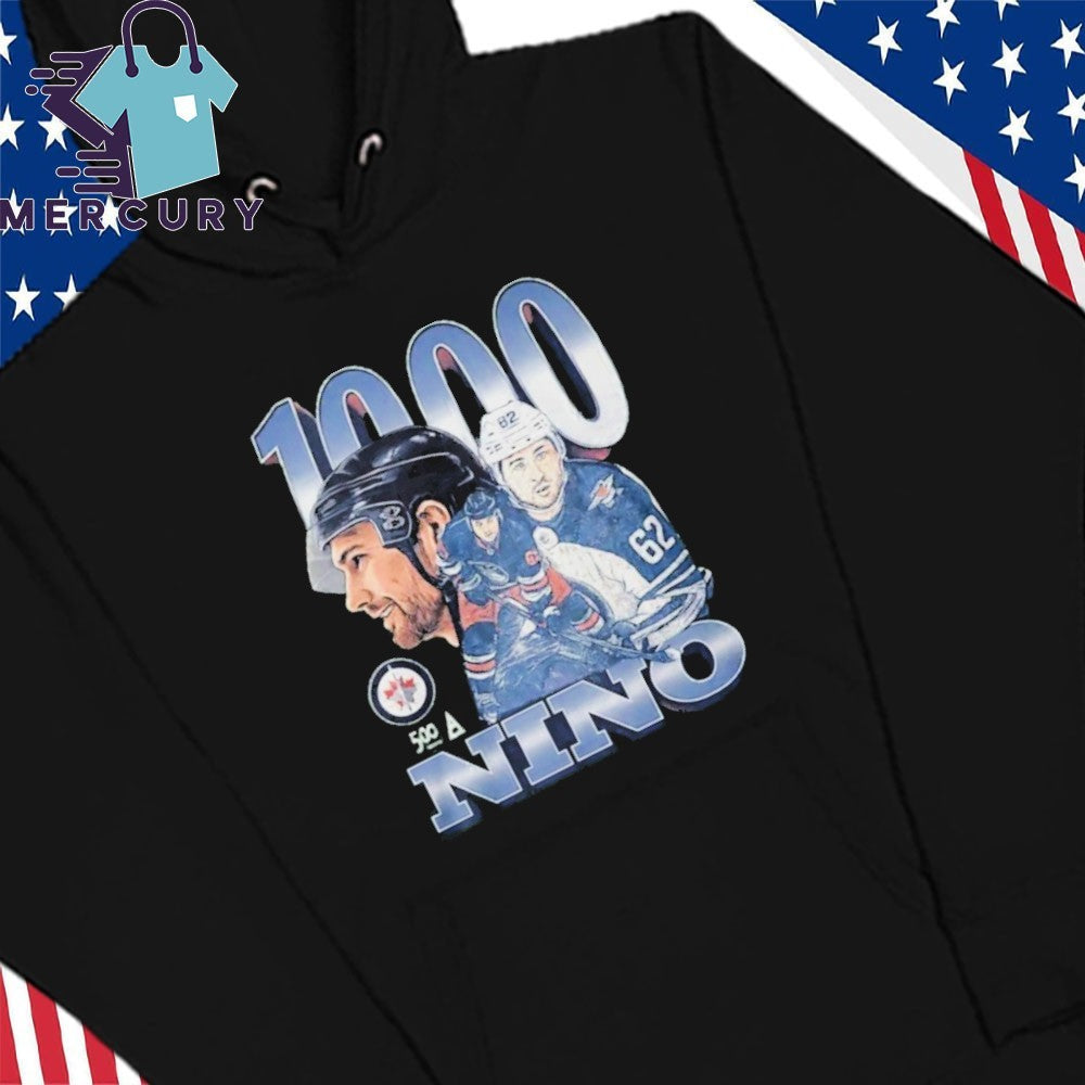 Alex Iafallo 1000 Nino Niederreiter Shirt