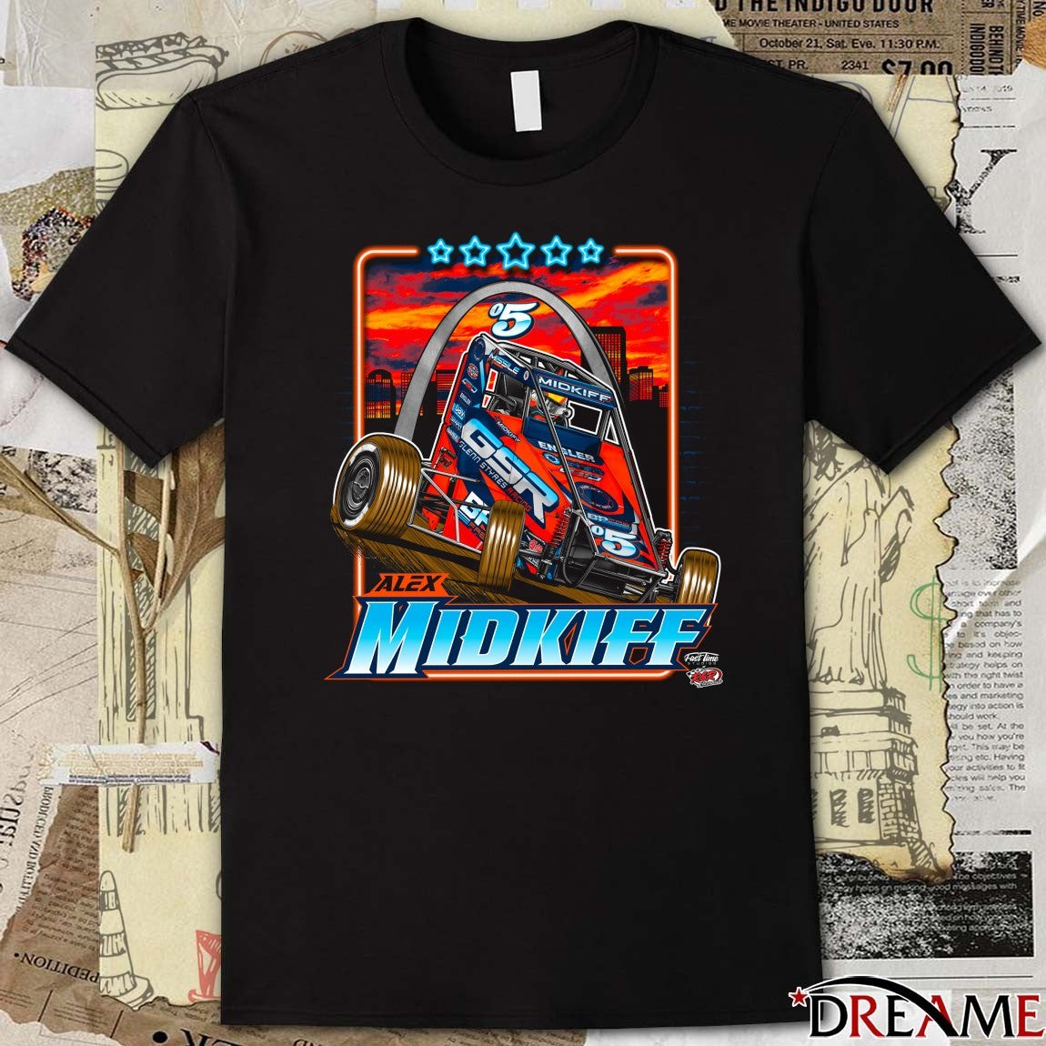 Alex Midkiff St Louis Car GSR Glenn Styres Racing 2026 t-shirt