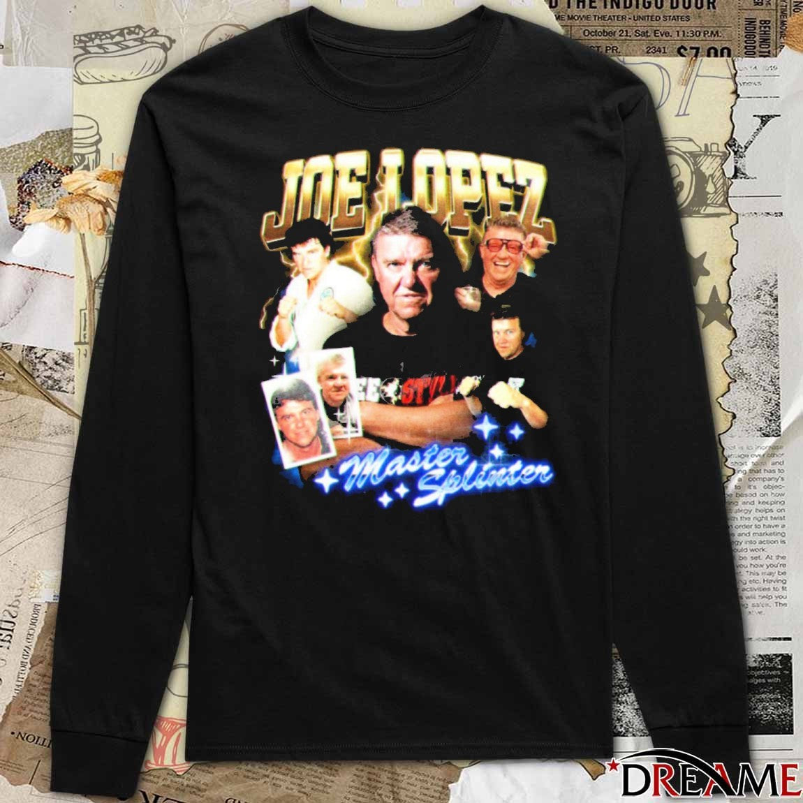 Alex Volkanovski Wearing Joe Lopez Master Splinter UFC 322 t-shirt
