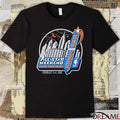 All-Stars Weekend Madison Square Garden February 6-8 1998 NBA New York Logo t-shirt
