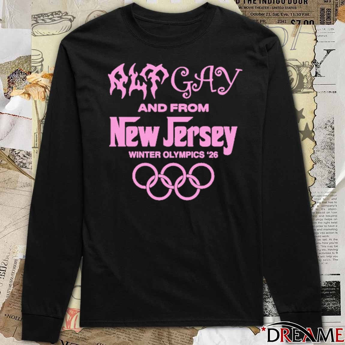 Alt Gay And From New Jersey Winter Olympics ’26 t-shirt