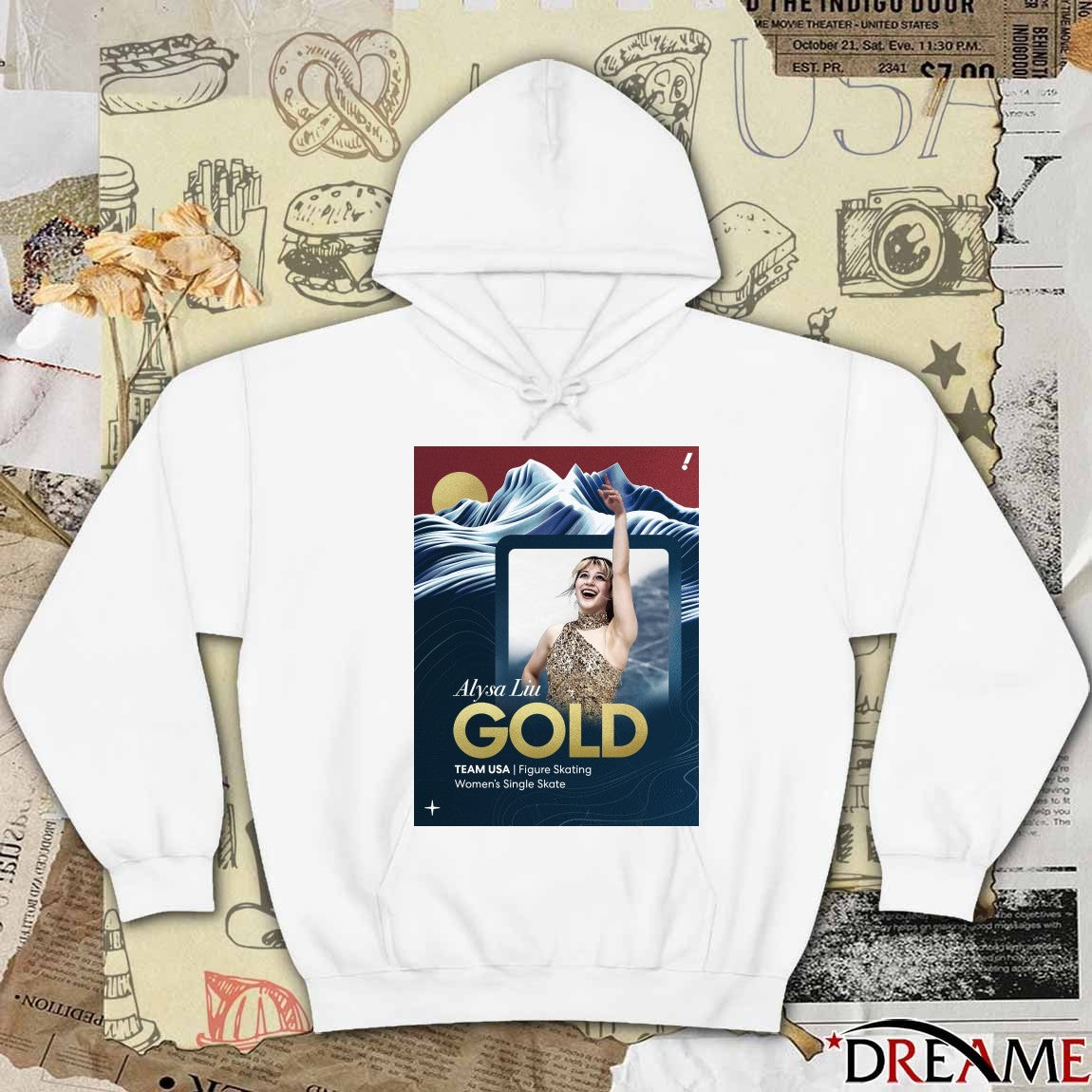 Alysa Liu GOLD Medal TEAM USA Figure Skating Women’s Single Skate t-shirt