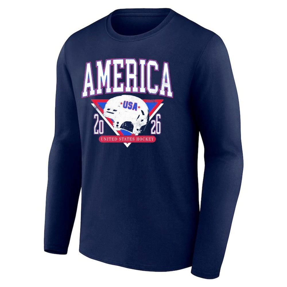 America Hockey Helmet 2026 Shirt