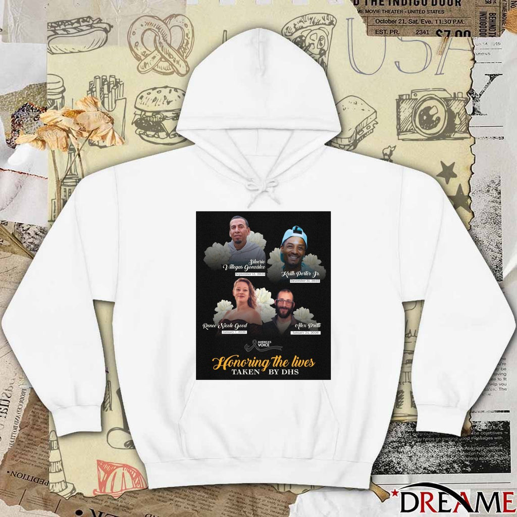 America’s Voice Honoring The Lives Taken By DHS Poster t-shirt