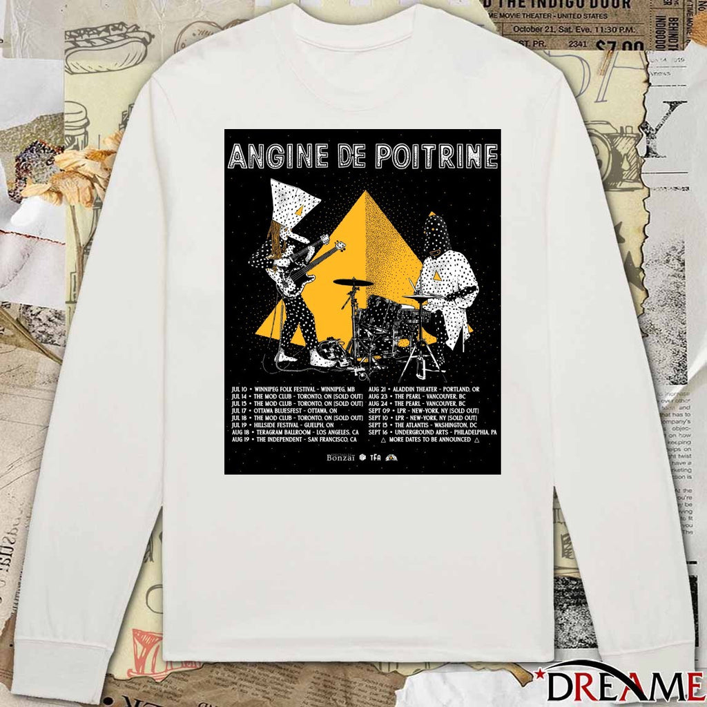 Angine De Poitrine Scheduled For The Summer And Fall Of 2026 Poster t-shirt