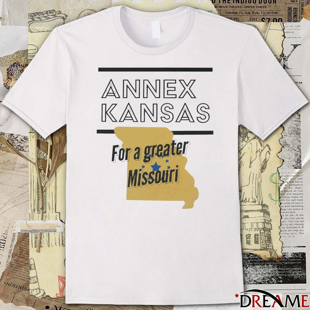 Annex Kansas For A Greater Missouri 2025 t-shirt