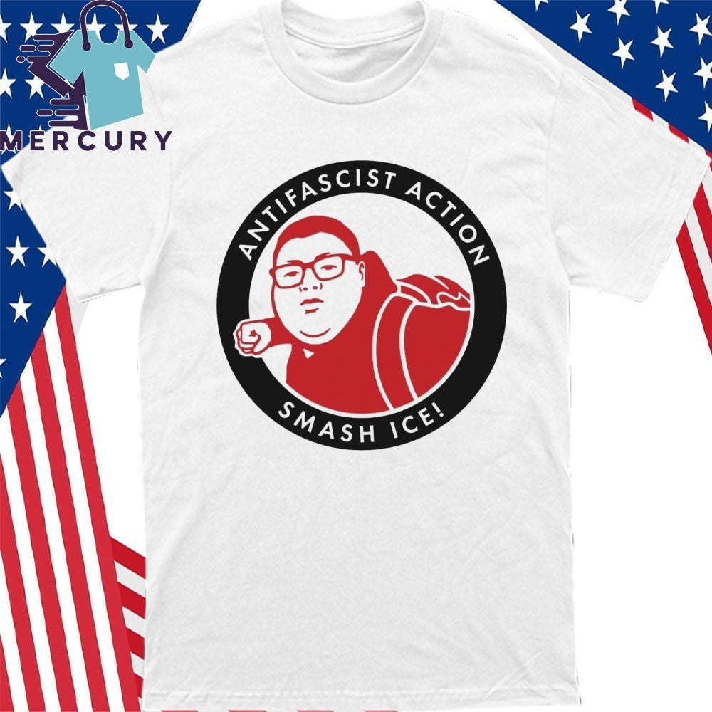 Antifascist Action Smash ICE Shirt