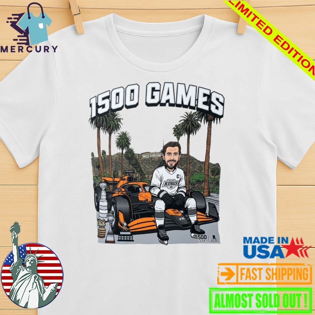 Anze Kopitar 1500 Games Played Shirt
