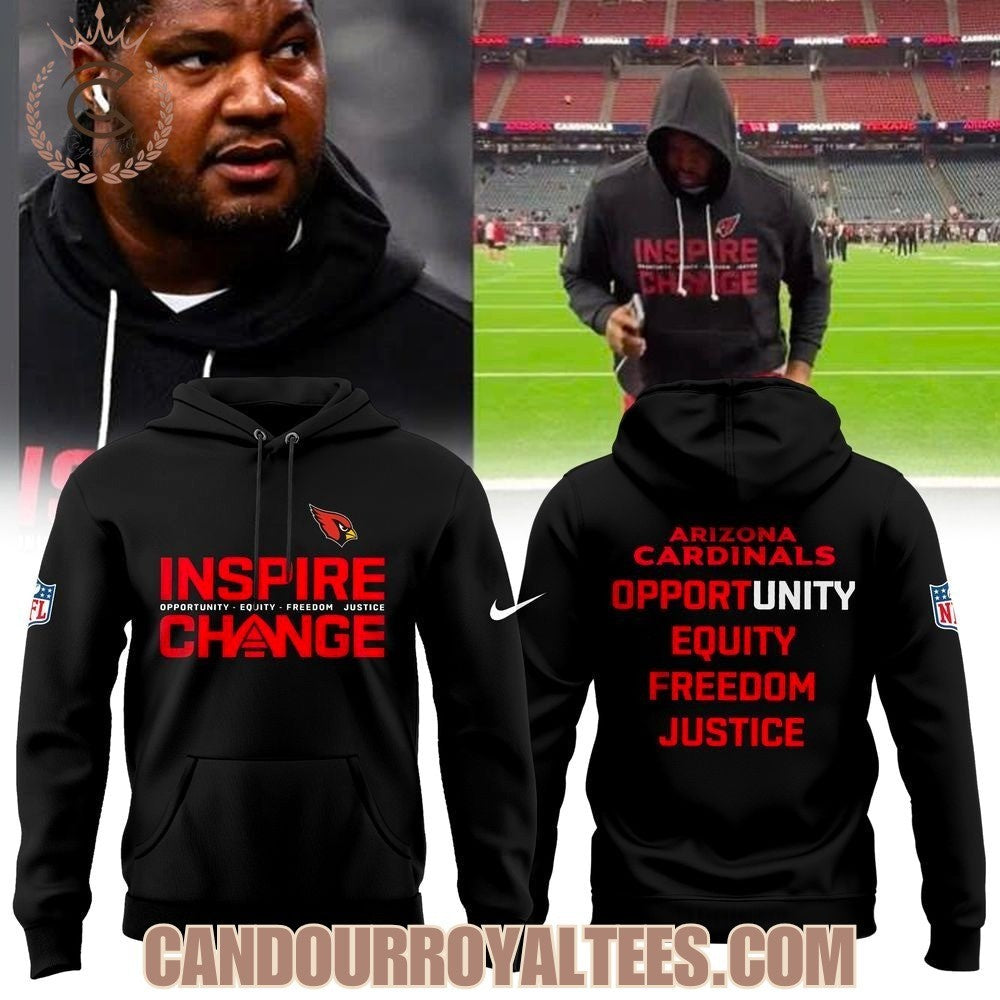 Arizona Cardinals x Inspire Change 2025 Hoodie