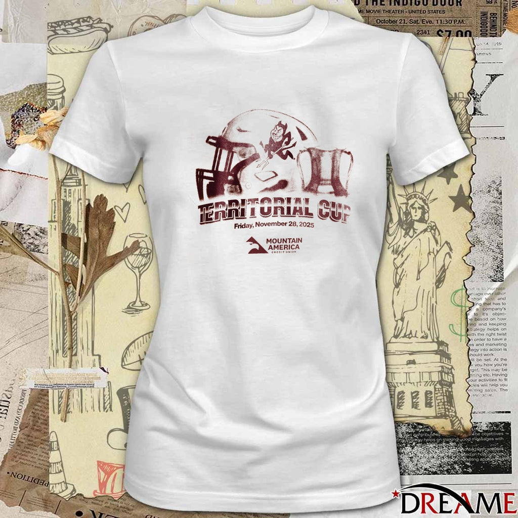Arizona State Sun Devils Territorial Cup Friday November 28 2025 Mountain America t-shirt