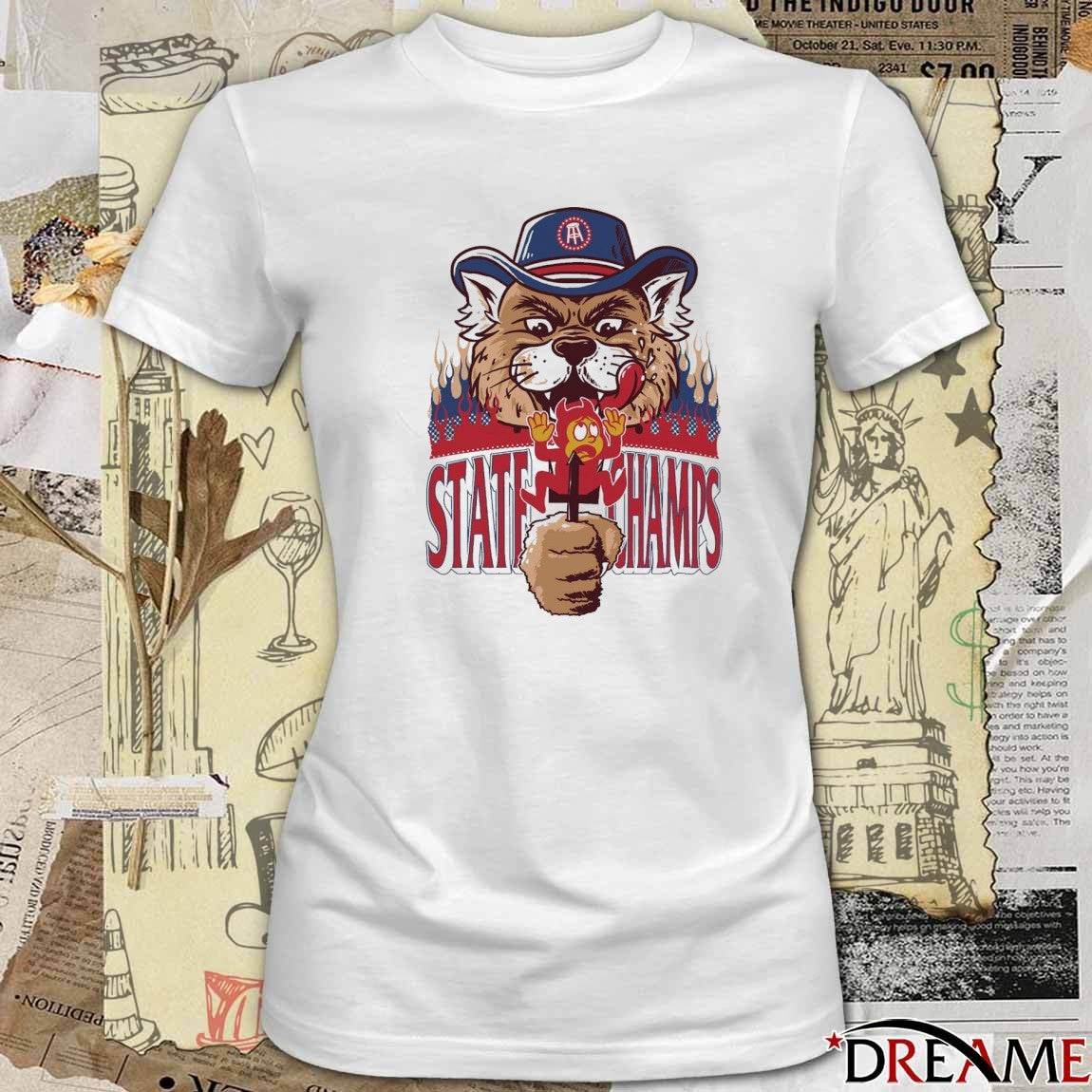Arizona Wildcats Destroyed Arizona State Sun Devils to become the State Champs t-shirt
