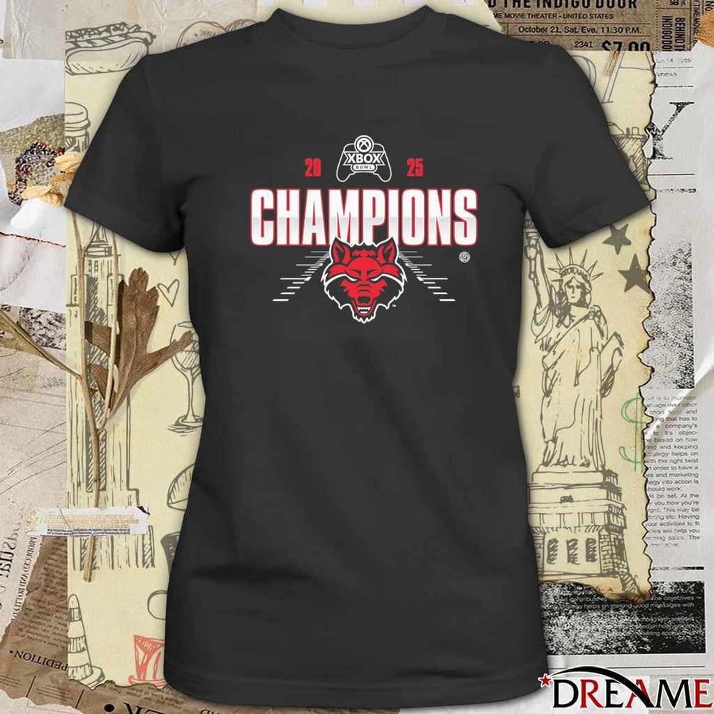 Arkansas State Red Wolves 2025 inaugural Xbox Bowl in Frisco, Texas t-shirt