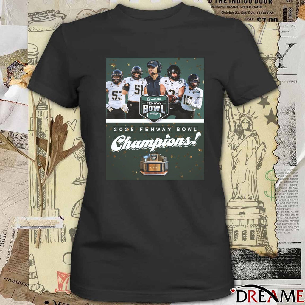 Army Black Knights defeated UConn Huskies Winners 2025 Wasabi Fenway Bowl Champions Poster t-shirt