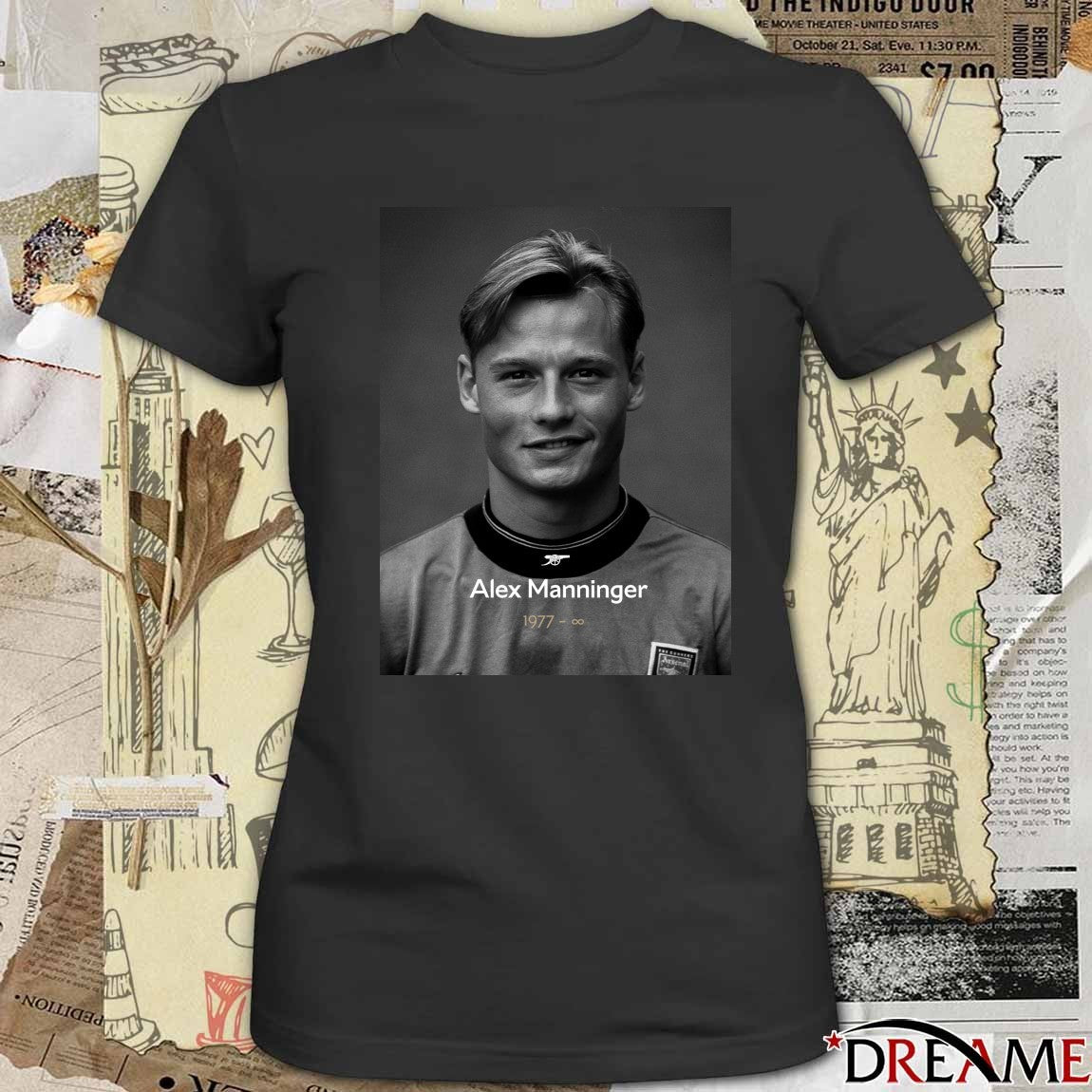 Arsenal Alex Manninger 1977 – 2026 t-shirt