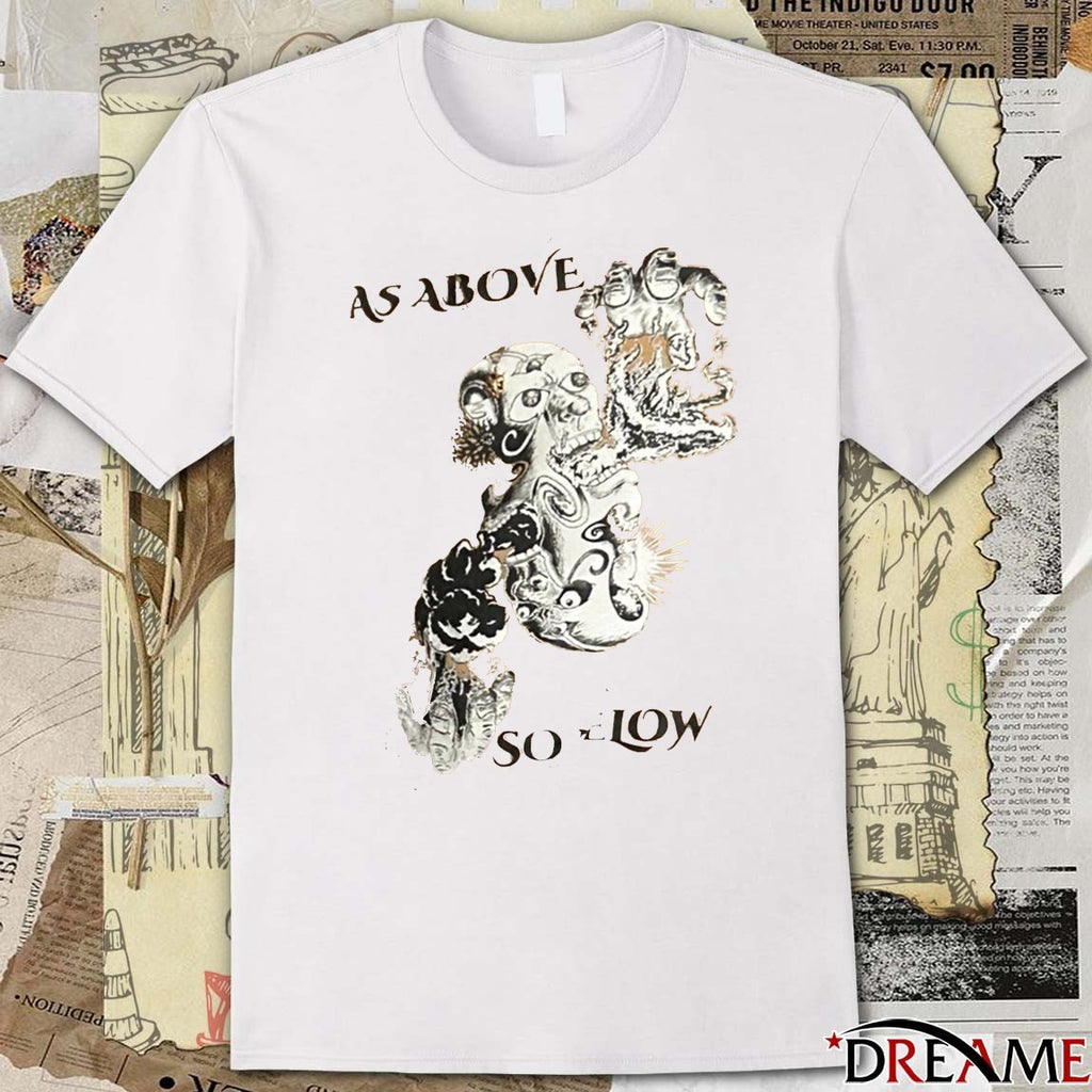 As Above So Below 2025 Izzy Human t-shirt