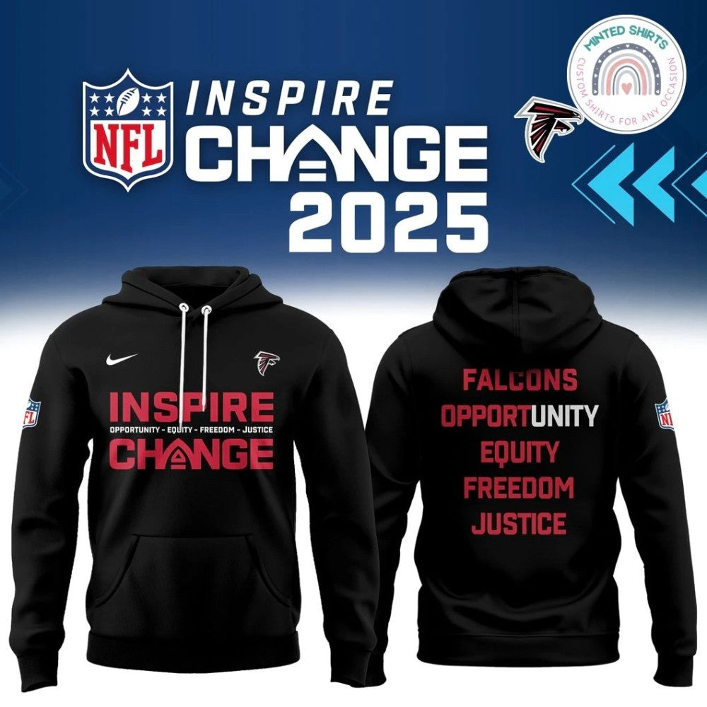 Atlanta Falcons x Inspire Change 2025 Hoodie
