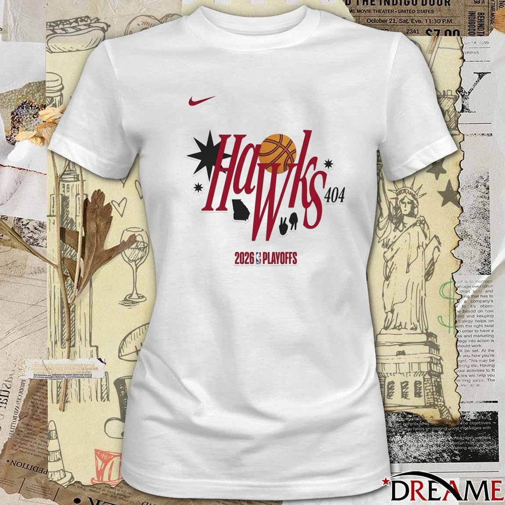 Atlanta Hawks 2026 NBA Playoffs Men’s Basketball True To Atlanta t-shirt