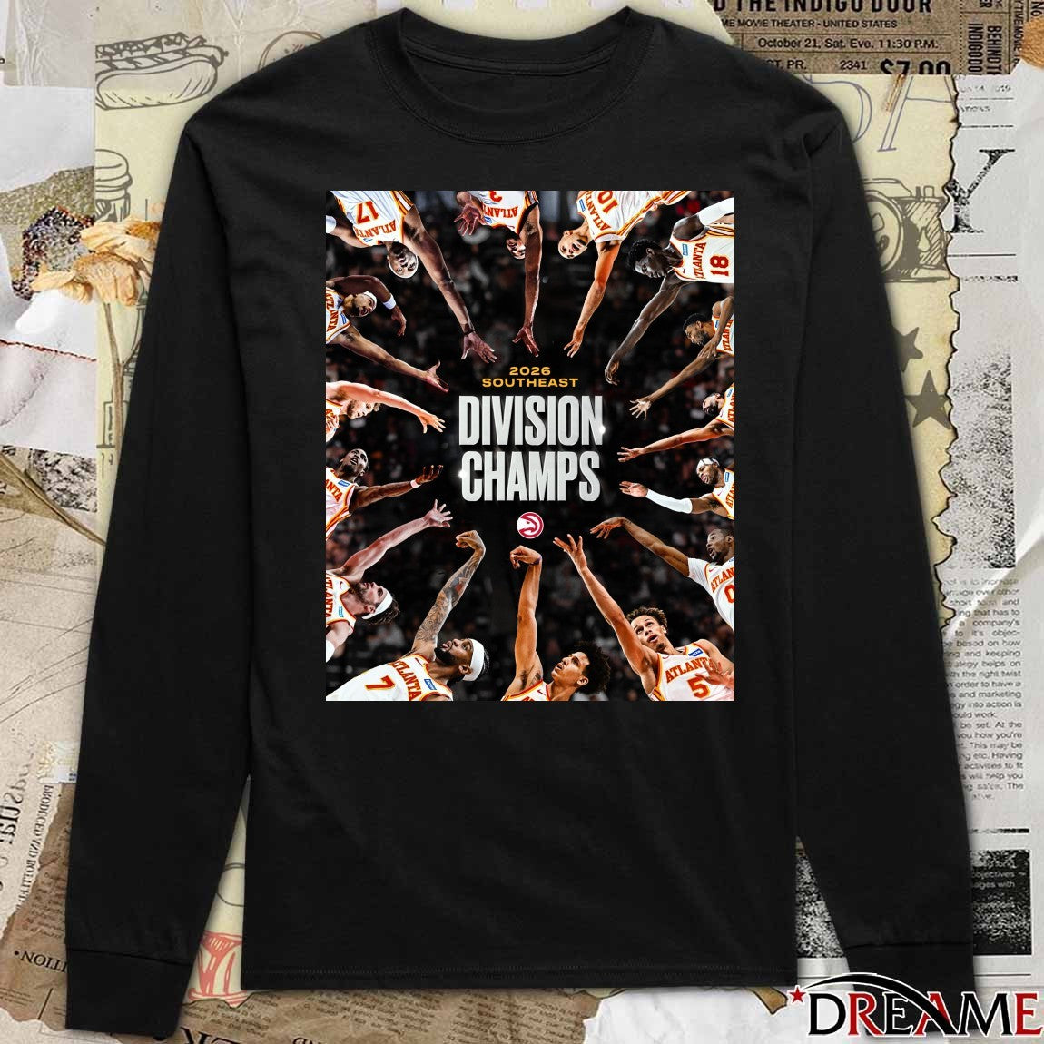 Atlanta Hawks 2026 NBA Playoffs Southeast Division Champs Poster t-shirt