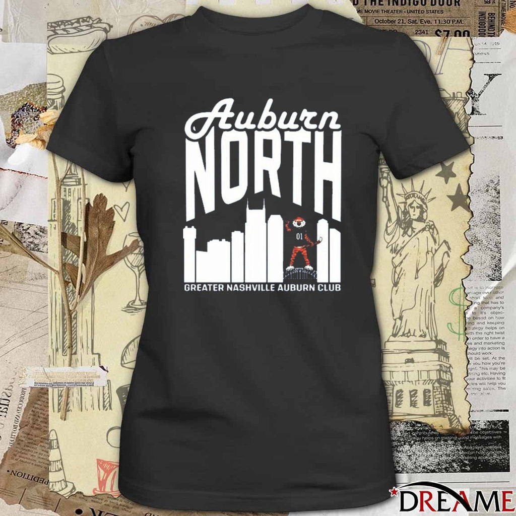 Auburn North Greater Nashville Auburn Club 2025 t-shirt