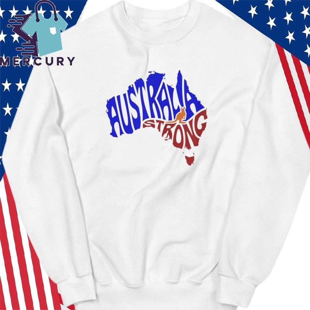 Australia Strong Map Shirt