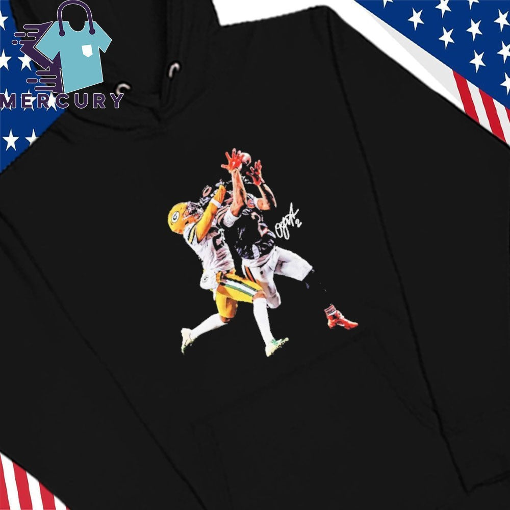 Ayo Dosunmu DJ Moore Game Winning TD Signature Shirt