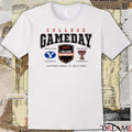 BYU Cougars Vs Texas Tech Red Raiders ESPN College GameDay Live From Lubbock TX November 8 2025 t-shirt